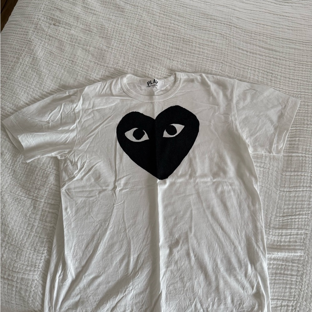 Comes Des Garçons play love heart t shirt